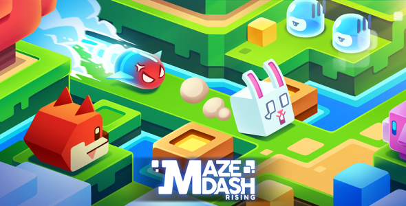 maze dash rising cover