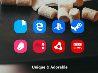 Meeyo, Flat MeeGo icon pack 6.8 Apk for Android 3