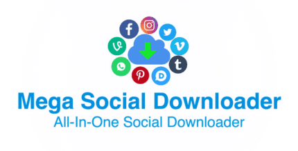 mega social media downloader cover