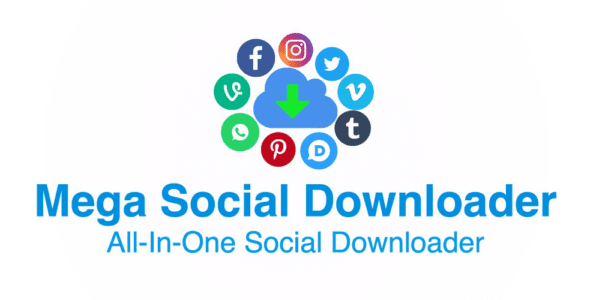 mega social media downloader cover