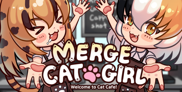 Merge Catgirl 1.2.5 Apk + Mod for Android 1 merge catgirl cover
