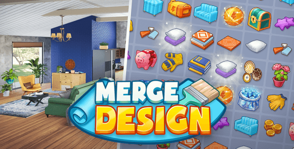 Merge Design: Home Makeover 1.16.10 Apk for Android 1 merge design android cover