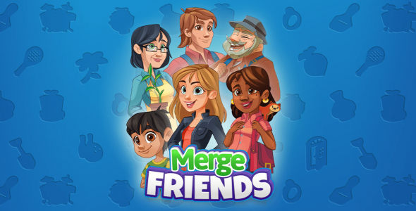 merge friends fix the shop cover