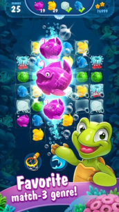 Mermaid – treasure match-3 2.50.0 Apk + Mod for Android 3