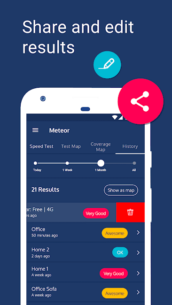 Meteor Speed Test 4G, 5G, WiFi 2.48.0-1 Apk for Android 5