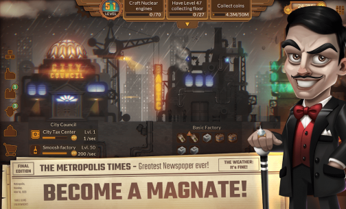 Metropolis Tycoon: Mining Game 1.0.83 Apk + Mod for Android 1