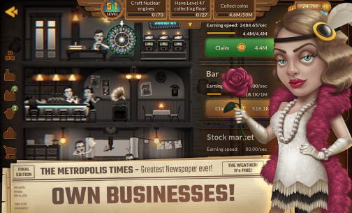 Metropolis Tycoon: Mining Game 1.0.83 Apk + Mod for Android 3