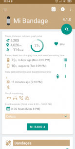 Mi Bandage for Mi Band and Amazfit (PREMIUM) 5.1.5 Apk for Android 1