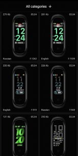 MiBand4 – WatchFace for Xiaomi Mi Band 4 1.6.0 Apk + Mod for Android 2
