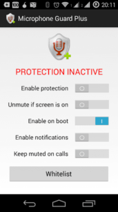 Microphone Guard Plus 3.2 Apk for Android 2