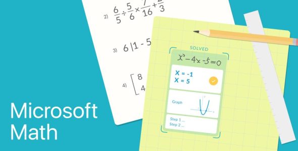 microsoft math solver cover