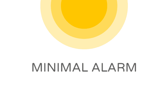 minimal alarm clock cover