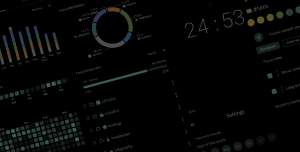 Minimalist Pomodoro Timer (PRO) 3.0.9 Apk + Mod for Android 1 minimalist pomodoro timer cover