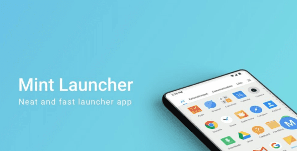 Mint Launcher 1.1.4.10 Apk for Android 1 mint launcher cover