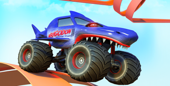 monster truck race cover