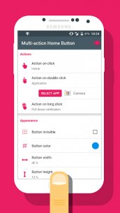 Multi-action Home Button (PRO) 2.5.0 Apk for Android 4