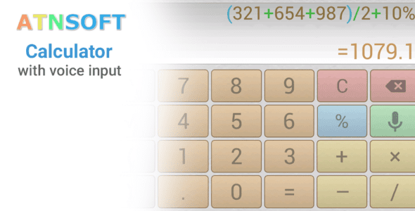 Voice Calculator Pro 2.0.8 Apk for Android 1 multi screen voice calculator cover