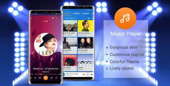 music player pro android app cover