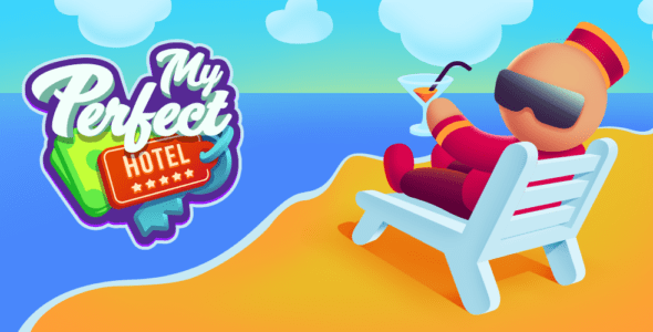 My Perfect Hotel 1.23.0 Apk + Mod for Android 1 my perfect hotel cover