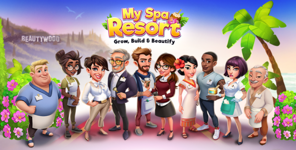 My Spa Resort: Grow & Build 0.1.102 Apk for Android 1 my spa resort cover