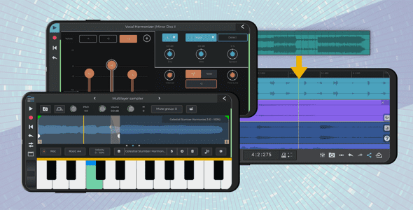 n-Track Studio Pro | DAW 9.7.96 Apk for Android 1 n track studio android cover