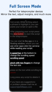 Nano Teleprompter (PRO) 7.4.3 Apk for Android 2