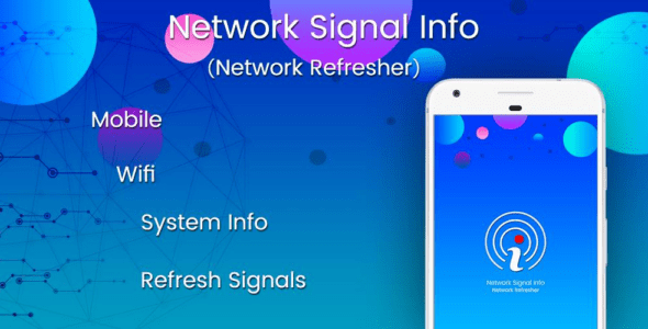 network signal info network refresher cover