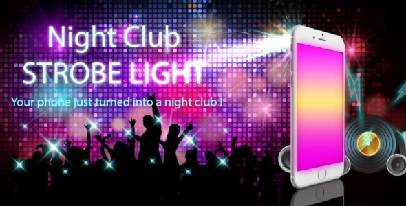 night club strobe light flash cover