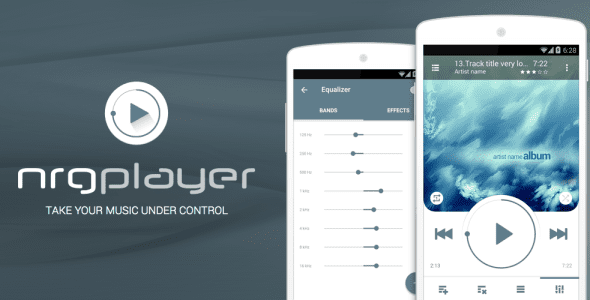 nrgplayer music player android cover