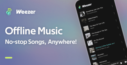 offline music player weezer cover