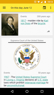 On this day. Historical calendar. 4.3.4 Apk for Android 2