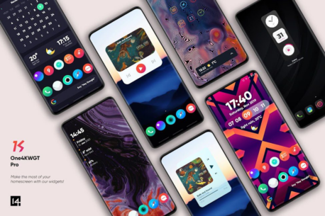 One4KWGT Pro: KWGT Pro widgets 4.0.5 Apk for Android 1