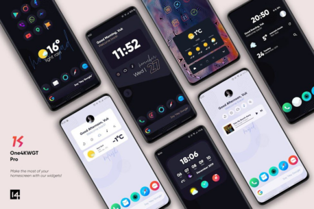 One4KWGT Pro: KWGT Pro widgets 4.0.5 Apk for Android 3