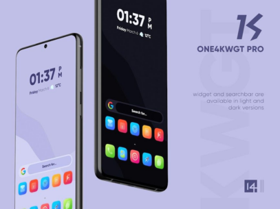 One4KWGT Pro: KWGT Pro widgets 4.0.5 Apk for Android 5