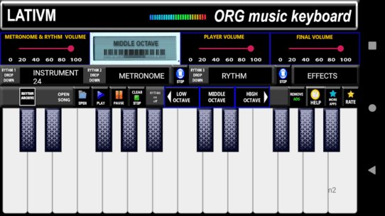 ORG music keyboard PRO 49.0 Apk for Android 4