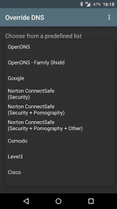 Override DNS (a DNS changer) 124-0 Apk for Android 3