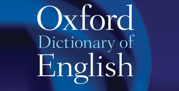 oxford dictionary of english cover