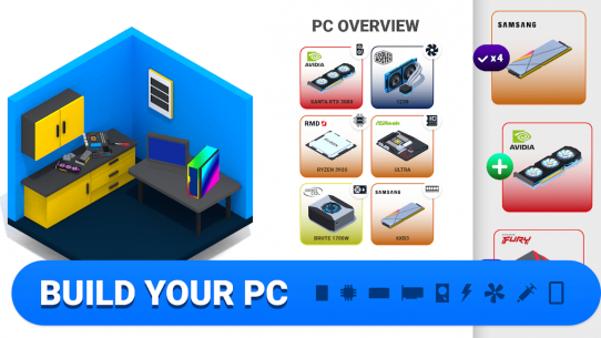 PC Creator: Building Simulator 6.5.0 Apk + Mod for Android 1