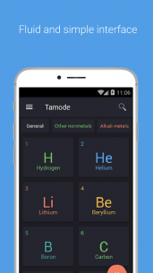 Periodic table Tamode Pro 1.0.1 Apk + Mod for Android 1