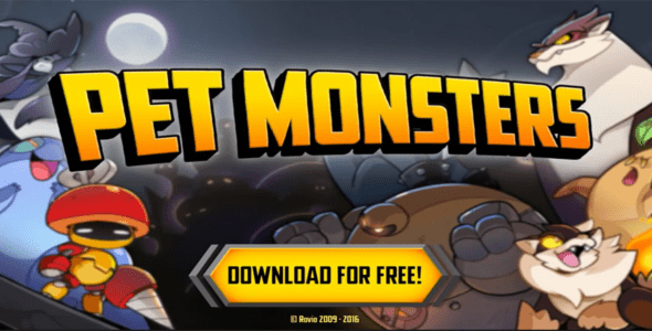 pet monsters android games cover