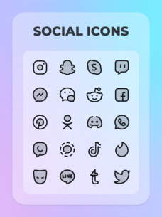 PHANTOM BLACK: Two tone icons 2.1 Apk for Android 2