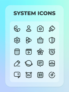 PHANTOM BLACK: Two tone icons 2.1 Apk for Android 3