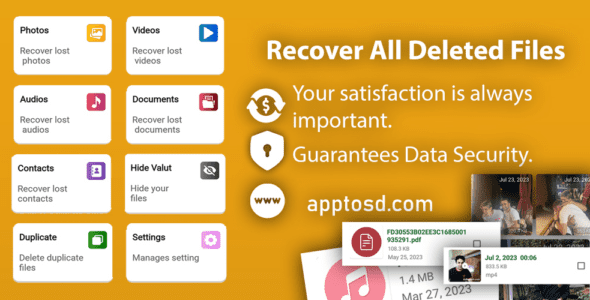 DS PRO - Recover All Deleted 6.0.0 Apk for Android 1 photo video audio recovery cover