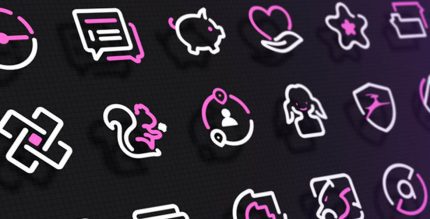 pinkline icon pack cover