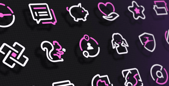 pinkline icon pack cover