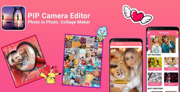 pip camera photo editor pro cover