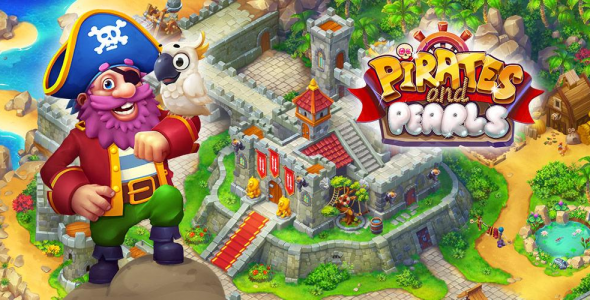 Pirates & Pearls: Match, build 1.13.1700 Apk + Mod for Android 1 pirates pearls android games cover