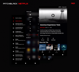 PitchBlack – Substratum Theme For Oreo/Pie/10 89.9 Apk for Android 1