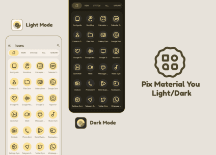 Pix Material You Light/Dark 4.9.8 Apk for Android 3