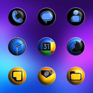 Pixly Fluo 3D – Icon Pack 5.5 Apk for Android 2